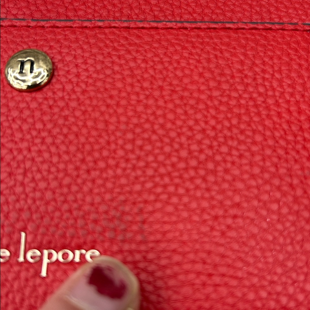 Nanette Lepore Vibrant Red Wristlet - Picture 4 of 11